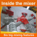 HZS120 twin shafts mixer concrete batching plant for sale